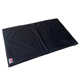 Black Dog Bed For Cage & Crates Waterproof Hygienic Bedding Mat